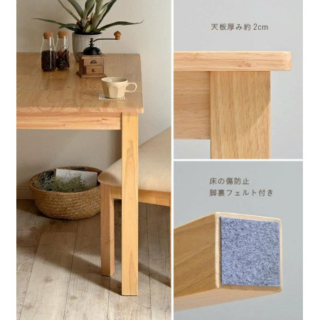 Japan Dining Sets : Bộ Bàn Ăn + 2 Bench Xuất Nhật 